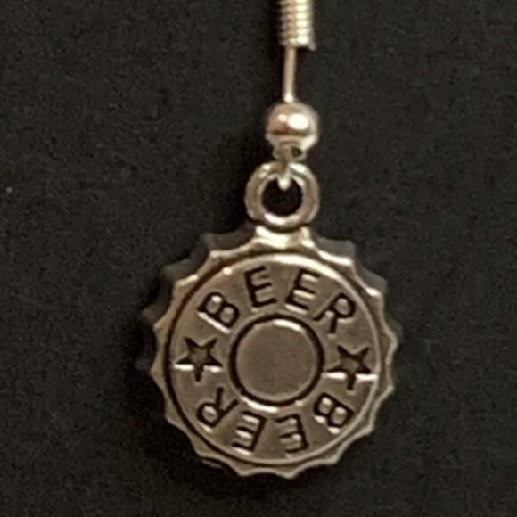 Beer Earring, Alcohol Earring, Drink Earring, St. Patrick's Day, Cinco De Mayo - Picture 3 of 9